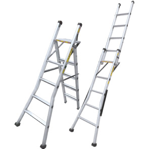 Straight-cum-Stool Type Ladder